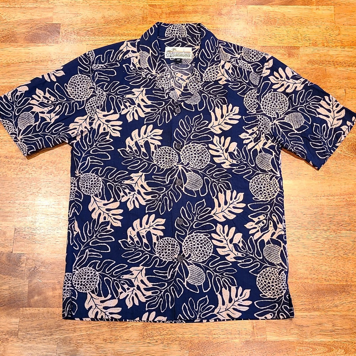 23年製 Pataloha Aloha Shirt Tropical Patagonia Pataloha Hawaiian Tropical Shirt Button Up Mens