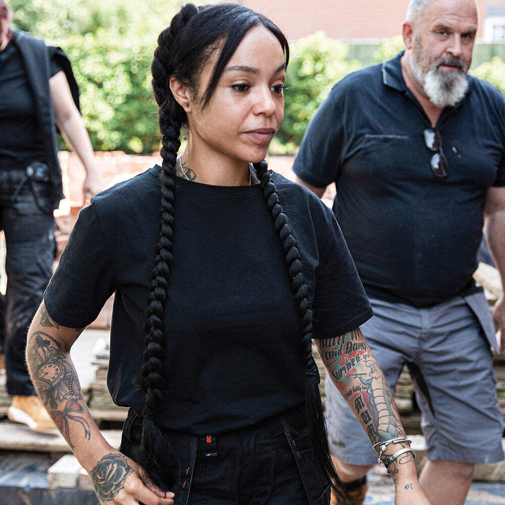 Thumbnail - Scruffs - Damen T-shirt „trade”, Schwarz