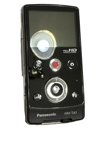 Panasonic HM-TA1 HD Digital Mobile Pocket Camera & Video Camcorder SD USB Gray - Picture 6 of 12