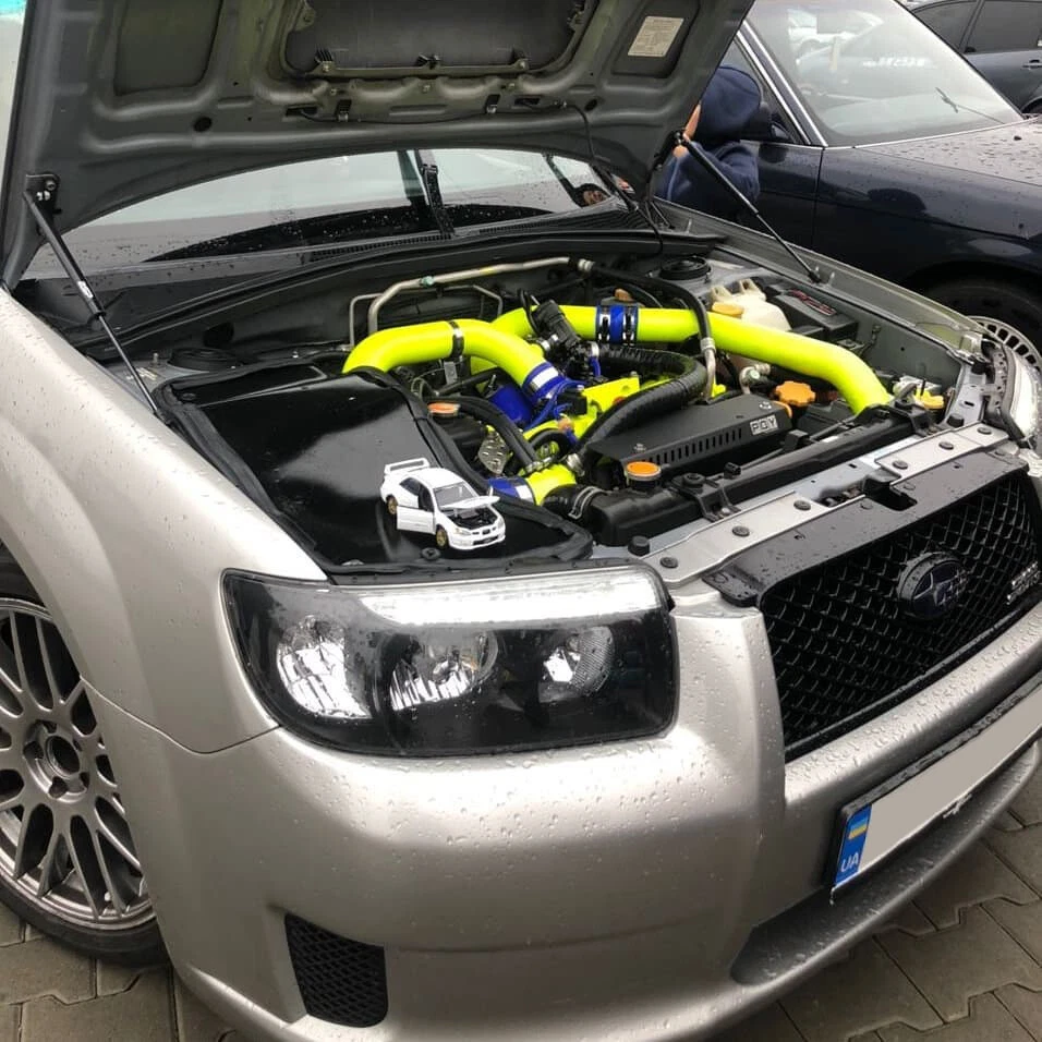 2SP Strut Shock Lift Support Gas Hood Dampers For Subaru Forester SG 02-08 - Изображение 2 из 4