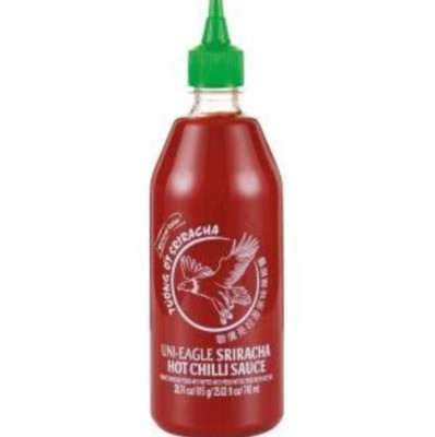 UNI-EAGLE Chilisauce Sriracha sehr scharf 740 ml Flasche