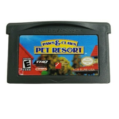 Gameboy Advance Paws Claws Pet Resort Video Game - Main Image