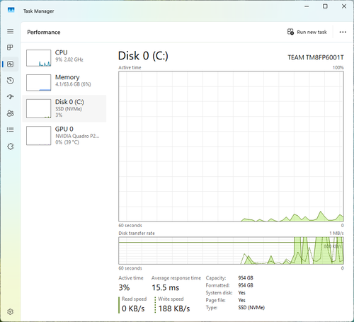 Lenovo ThinkStation P520c 3,6 GHz Xeon | 64 Go de RAM | 1 To | 5 Go NVidia P2000 | W11P - Photo 8/11