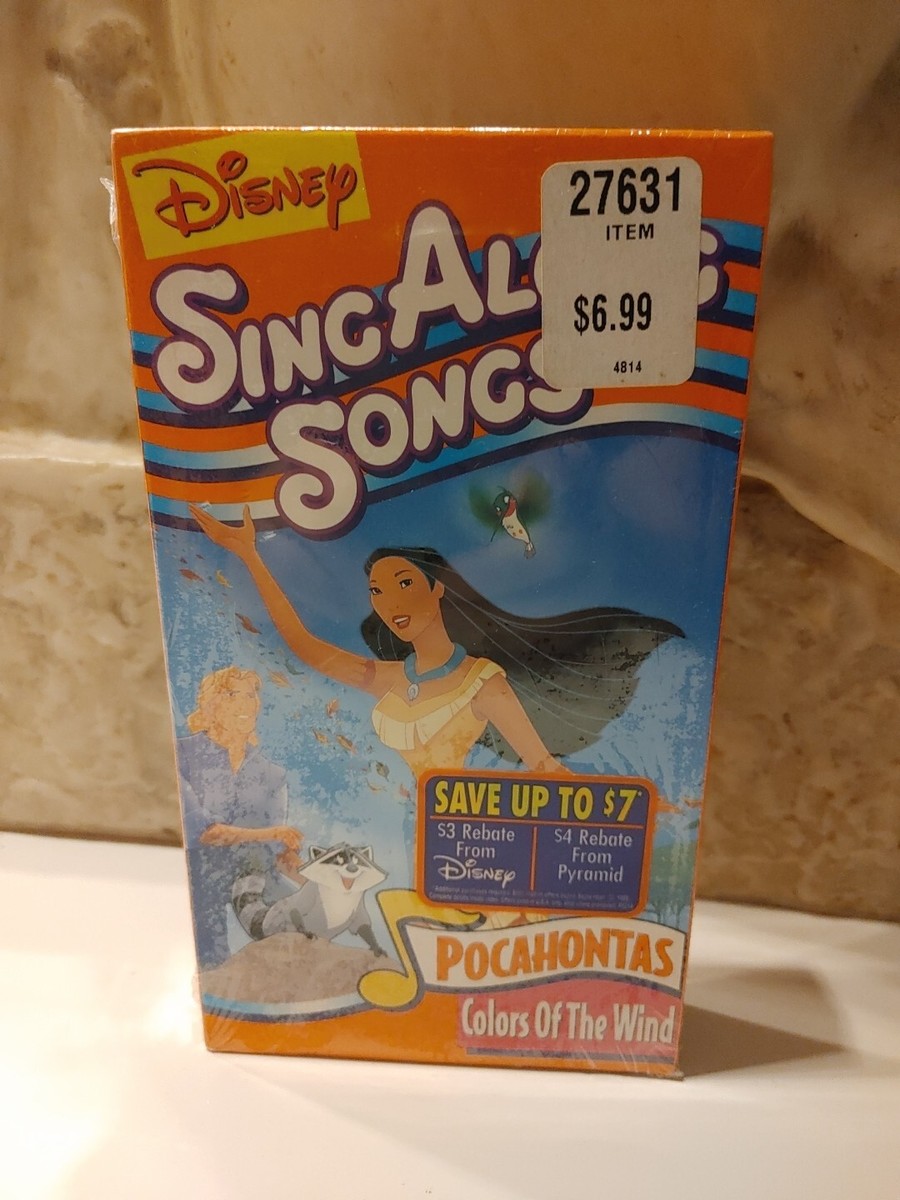 久宝留理子 Tour ’94-’95 COLORS [VHS] Disneys Sing Along Songs - Pocahontas: Colors of the Wind