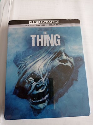 THE THING BLURAY + 4K STEELBOOK