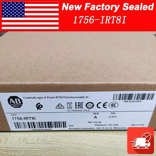 New Allen Bradley 1756-IRT8I /A ControlLogix 8 Channel Analog Module 1756IRT8I