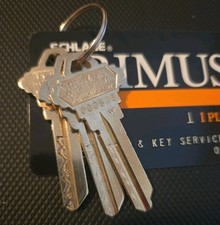 3 Schlage Primus EP Key Blanks + Control Key 35-157 35-158