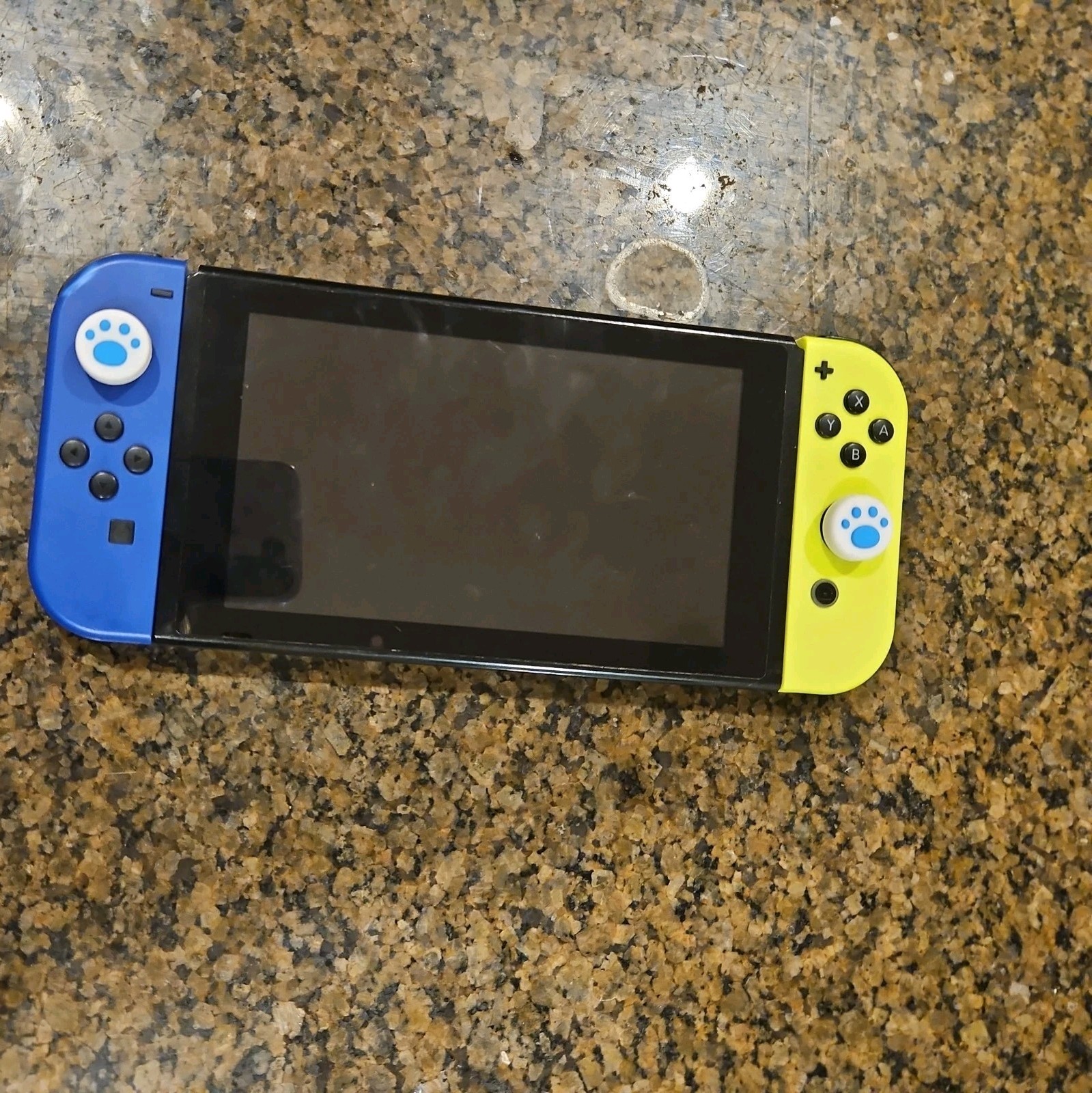 Nintendo Switch (Just Console And Attached Joycons)