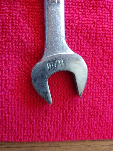 Hazet 11/16 12-Point Combination Wrench - German Professional Quality Tool