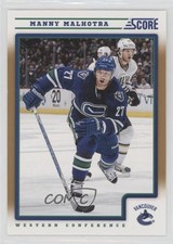 2012-13 Score Gold Rush Manny Malhotra #452 0d7y