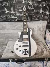 ESP LTD Iron Cross Left-Hand James Hetfield Snow White