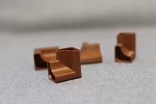 Scotia Floor Beading Corner Fitting Inner/Outer Corners 24pcs 🟤 Antique walnut