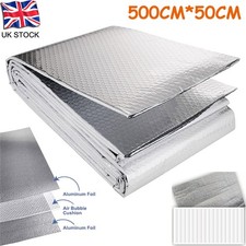 Radiator Reflector Panels Reflective Film Pad Foil Heat Energy Saving 5M X 50CM