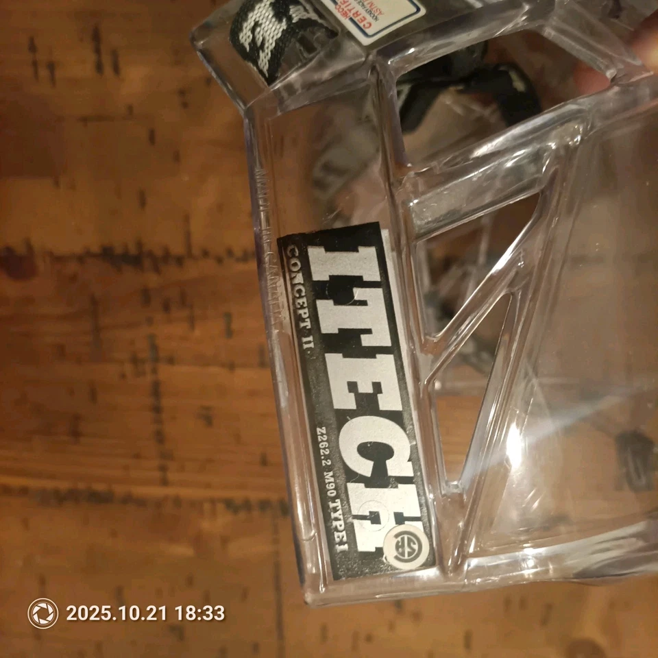 Itech Hockey Type 1 Concept 2 M90 Full Face Shield Visor Vintage B3 - Image 2 of 4