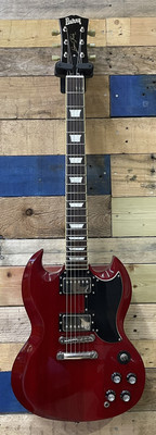 Fernandes Burny RSG-55-63 Electric SG Cherry Red Fully Serviced  