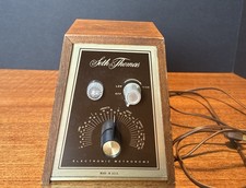 Vintage MCM Seth Thomas Electric Metronome Model 1106-001 Musical Timing USA 
