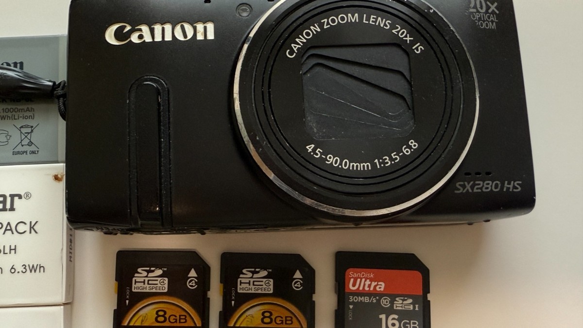【美品】Canon PowerShot SX280 HS ブラック Amazon.com : Canon PowerShot SX280 12.1MP Digital Camera