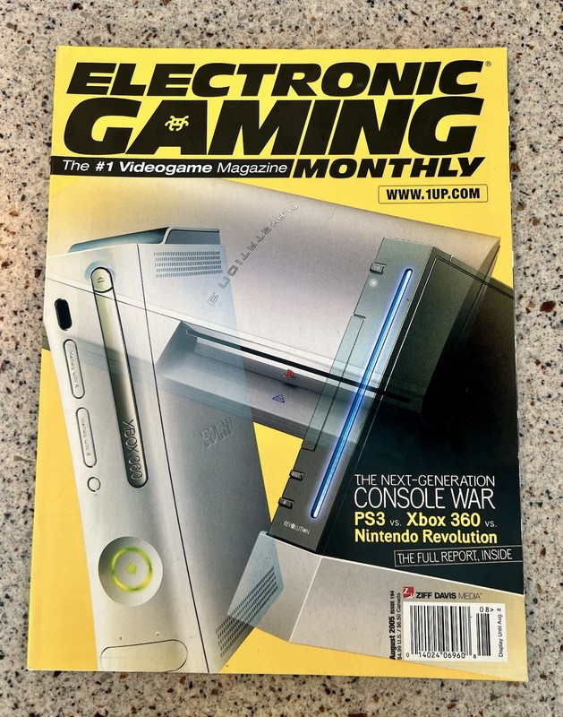 Electronic Gaming Monthly 194 August 2005 - PS3 Vs. XBOX 360 Vs. Nintendo