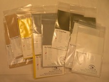 Assorted Fly Tying Foam, 10 Packs Of 2 Each, 0.5 And 1mm, Never Used  6788