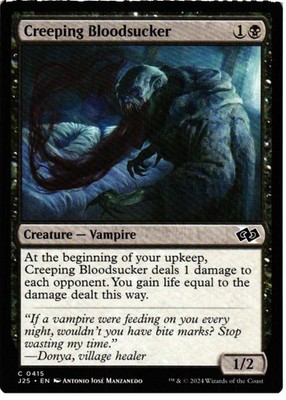 Creeping Bloodsucker 415 Common Foundations Jumpstart Magic: The Gathering NM