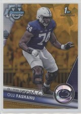 2023 Bowman U Chrome Sapphire Edition Gold 3/50 Olumuyiwa Fashanu Olu #122 rp9