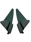 Fit For Mercedes W124 Mirror Inside Plate Trim Left and Right Without Hole Green