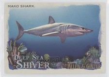 2021 Topps Allen & Ginter's Deep Sea Shiver Mako Shark #DSS-3 06p8