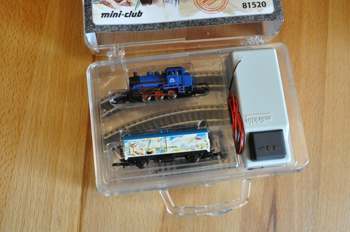 Locomotive Vapeur Märklin Mini-club Z - Échelle 1/220 - Analogique - Verte