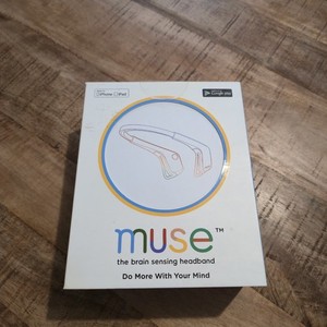 Muse The Brain Sensing Headband WHITE MU-01 (Gen 1) WORKS