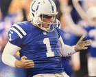 Pat McAfee Colts NFL Football Signed Autographed 11x14 Photo PIXELATED