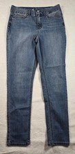 Women's Seven Jeans Light Wash Size 10 Tummyless high Rise Skinny