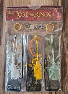 JRR Tolkien Lord of the Rings Bookmark Set of 6 Hobbit Treebeard Balrog Gandalf