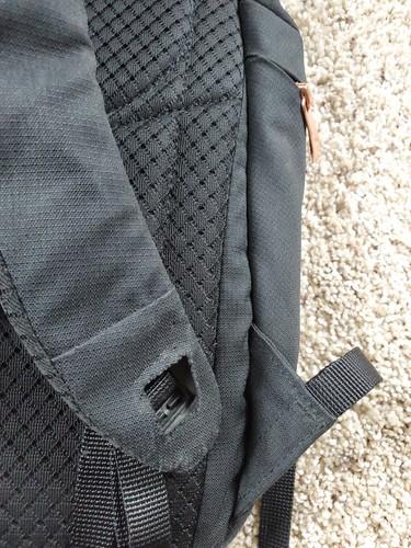 The North Face Isabella Backpack Black Pink Padded Outdoor - Picture 19 of 22
