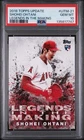2018 Topps Update Legends in the Making Shohei Ohtani Rookie #LITM-21 PSA 10