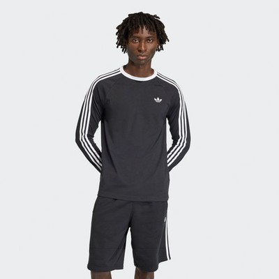 adidas men 3-STRIPES LONGSLEEVE TEE
