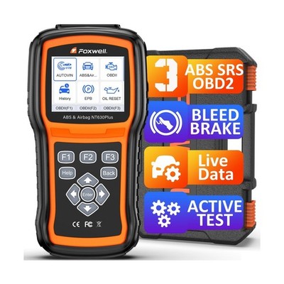 FOXWELL NT630 Plus OBD2 Scanner with ABS and SRS, 2025 ABS Auto Ble... Fast Ship