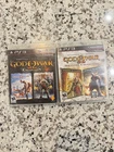 PS3 Game Lot God Of War Origins-collection 1-2 Chains Of Olympus-Ghost Of Sparta
