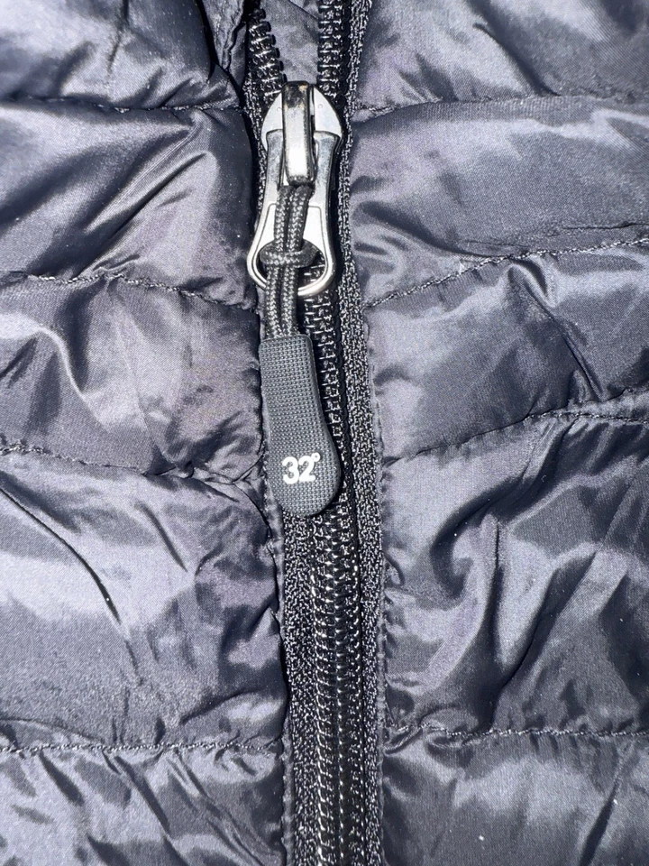 32 Degrees HEAT Men’s XXL Black Packable Lightweight Puffer Jacket Warm - Image 4 of 4