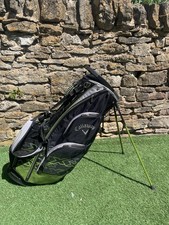 Callaway X Series Stand Carry Bag / 4 Way Divider / Green Black Shoulder Straps
