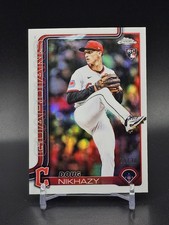 2025 Topps Chrome Update #USC119 Doug Nikhazy White Refractors #/30 SP Guardians