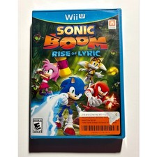 Sonic Boom Rise of Lyric (Wii U)Brand New🔥No rips no tears
