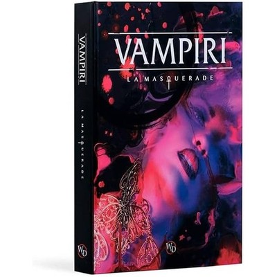 Vampires La Masquerade 5th Edition - RPG Manual Role Playing Game ita Asmodee 