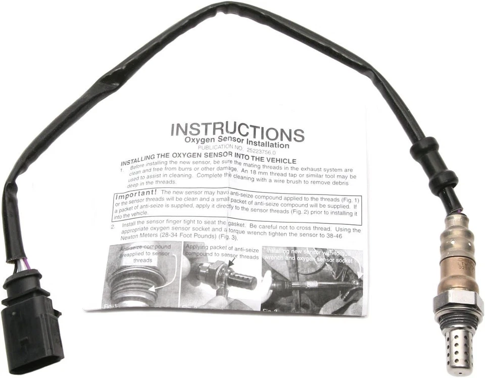 Sensor de oxígeno trasero Delphi ES20367 para Audi, Volkswagen Foto 2 de 4