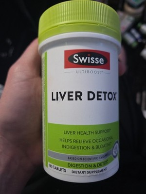 Milk Thistle Liver Cleanse Detox with Turmeric & Artichoke Extract 180 Pills
