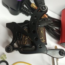 Tattoo Machine Accessories Gun Power Supply Clip Cord Foot Pedal Tube Tip Grip