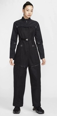 Nike ISPA Adaptable Flight Suit Womens Size XS Black HJ9081-010