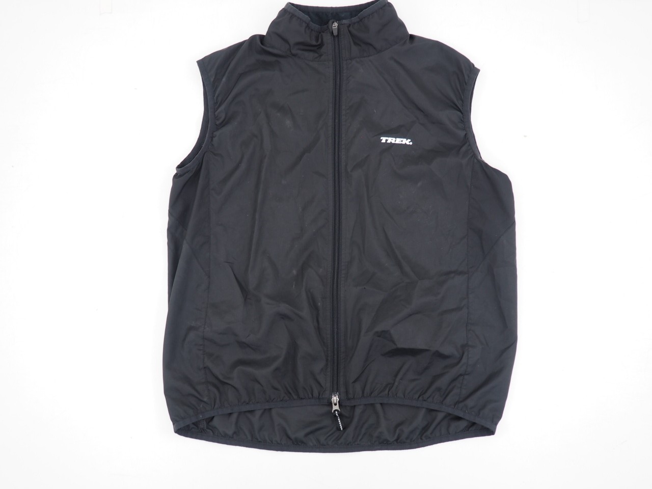 Trek Windbreaker Medium Black Cycling Vest with Mesh Back and Rear Pocket