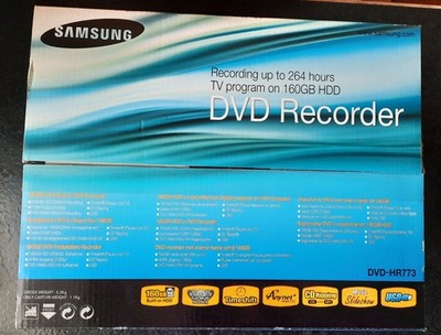 Samsung DVD-HR773 - DVD Recorder  160GB HDD (up to 264 hours)