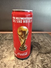 Coca Cola Dose Weltmeister 2014 Deutschland Unge&ouml;ffnet Weltmeisterschaft