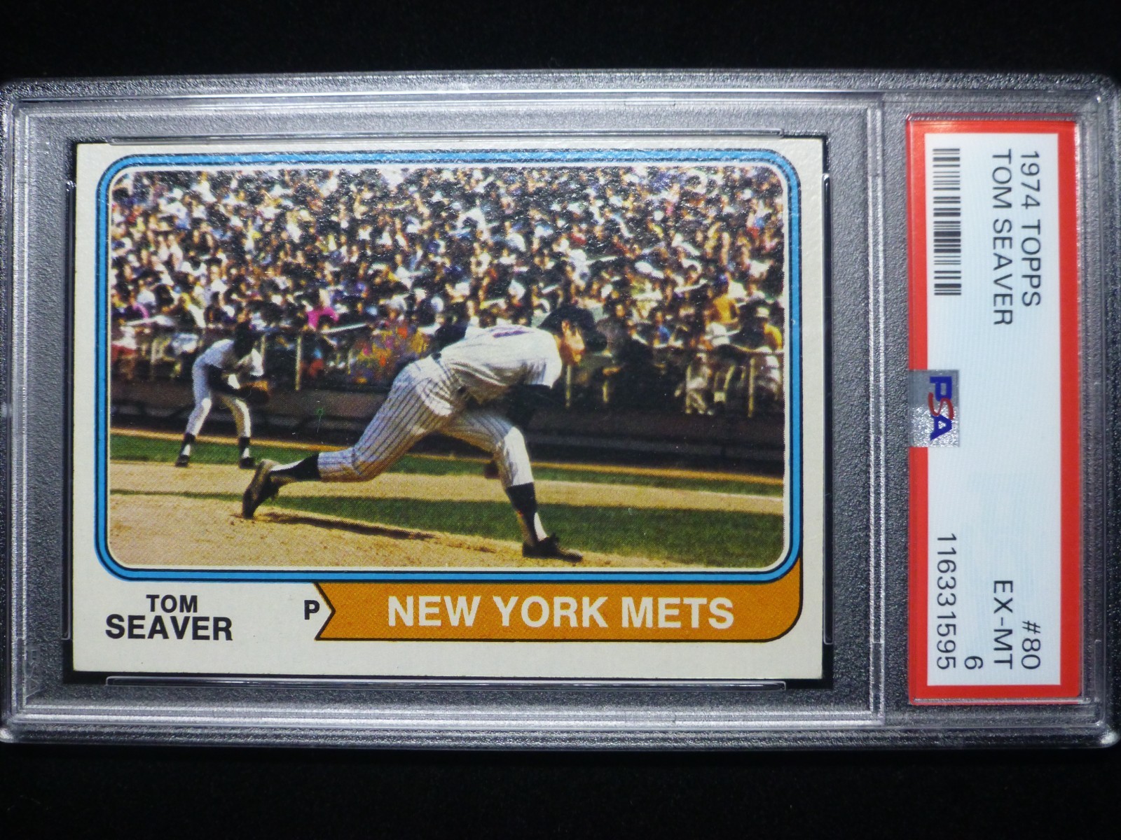 1974 Topps Tom Seaver #80 PSA 6 EX-MT